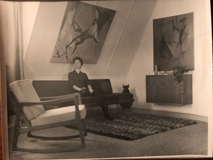 Mom at home in Pelham circa 1960